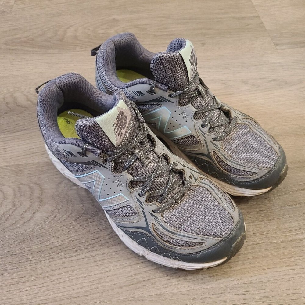 New Balance 510 V3 Trail Running Hiking Shoes Womens SZ 10 All Terrain Gray